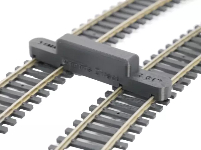 OO/HO 51mm Steam Line 2 Way Track Gauge x4 Peco100/Hornby Compatible