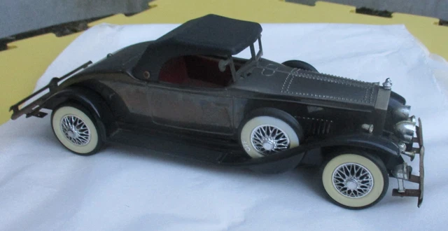 Original Vintage 1970's Black Rolls Royce Classic Car Shape AM Radio