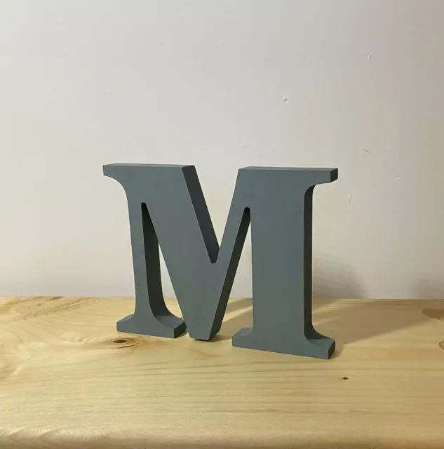 Wooden Freestanding Letters | Painted, H100mm+, Home Accessories, Nursery Decor