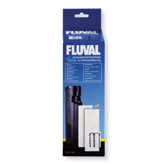 Fluval Cartouche de Mousse À Filtre Standard pour Fluval 4 Plus