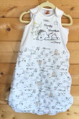 Saco de dormir usado en buen estado colección Tescos Snoopy 0-6 meses de edad