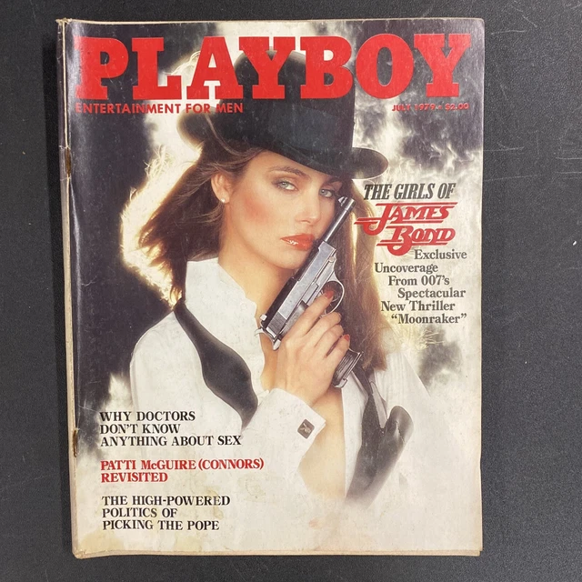 PLAYBOY MAGAZINE VINTAGE Centerfold July 1979 Girls of James Bond £13.