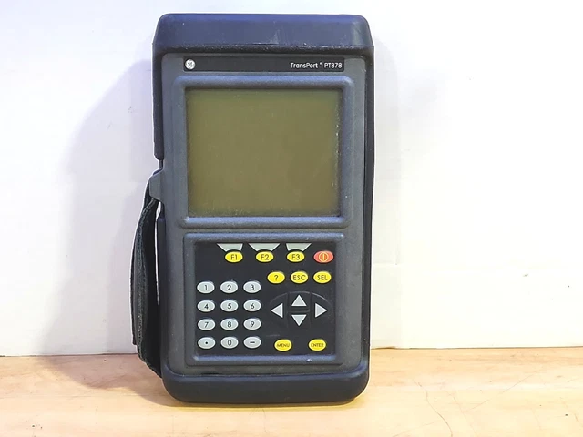 GE TransPort PT878 Panametrics Portable Liquid Ultrasonic Flowmeter NO POWER