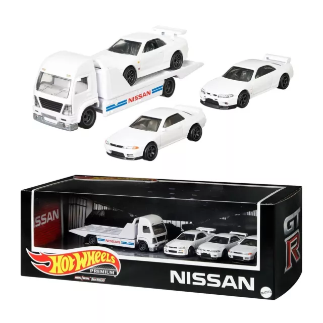 Hot Wheels 2021 Nissan Skyline Gt-R Premium Collector Set Garage Diorama