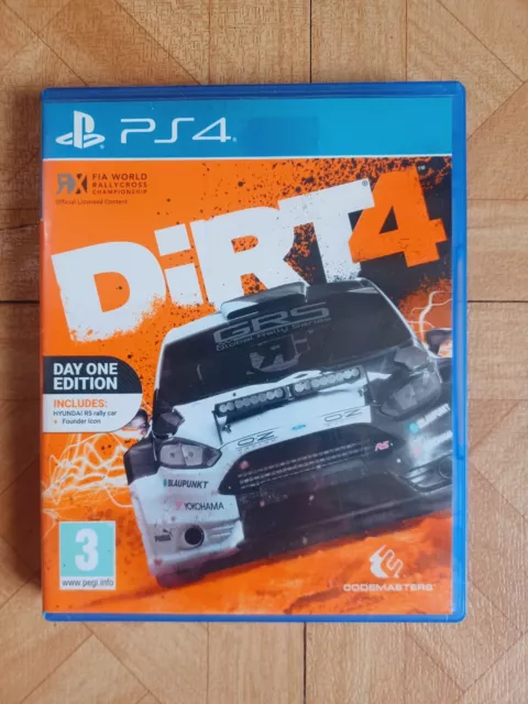 DiRT 4: DAY ONE EDITION * PS4 * FREE POSTAGE