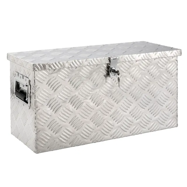 AREBOS Truckbox Caja Aluminio Caja Herramientas Alu Maleta 40 L