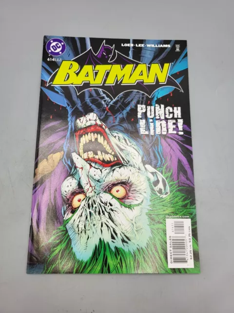 Batman Vol 1 #614 June 2003 Hush Part Seven The Joke Illustrated DC Comic Book