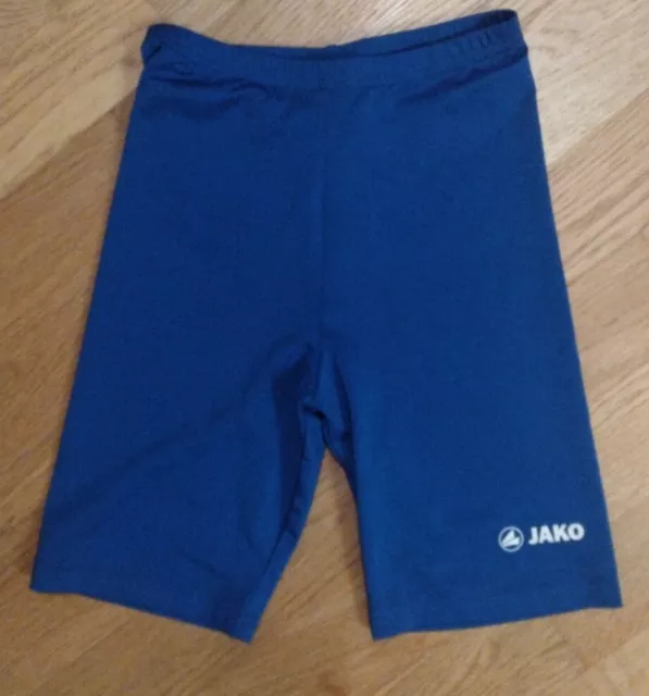 Jako Laufhose Radlerhose kurze Hose Sprint Sport Shorts XXS blau neu OhneEtikett