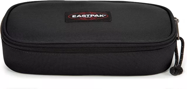 EASTPAK Oval Single Astuccio Portapenne, Taglia Unica, Nero