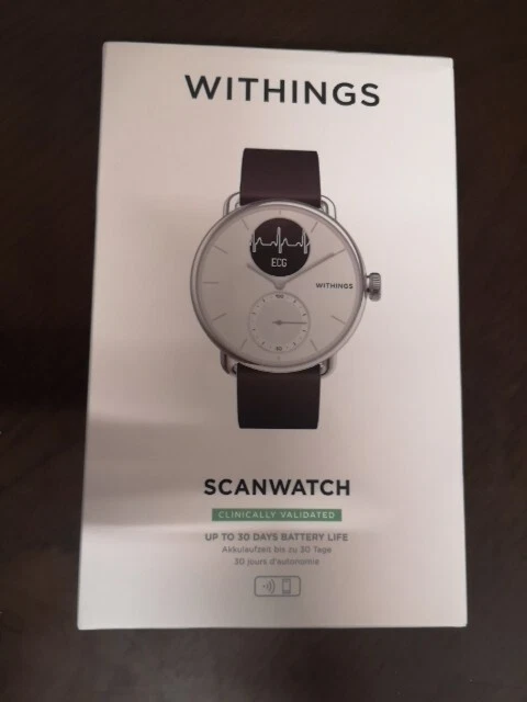 Withings Scanwatch 38mm Oro Rosa/Bianco - Smartwatch Ibrido Unisex Con ECG E Ossimetro Integrato - Foto 8