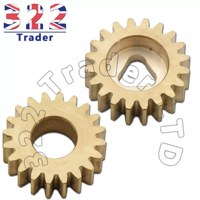 Ice Cream Standard Gears For Carpigiani Pump - Brass Gears