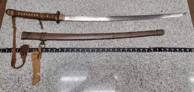 WWII WW2 Japanese Army Officer Sword Gunto Katana