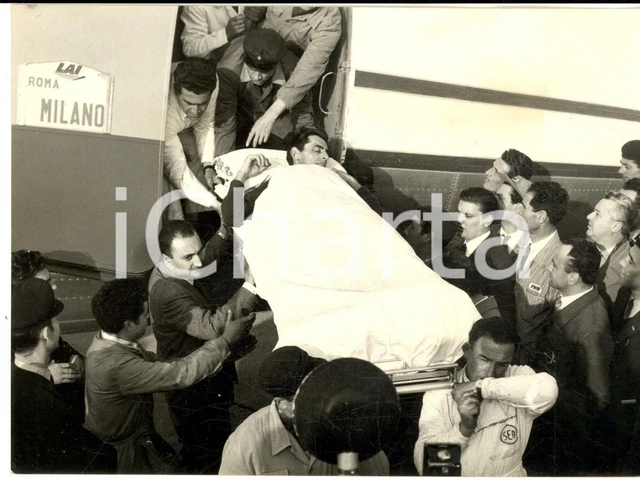 Document Ancien Fausto Coppi – XIIIème Trophée Barrachi 1955 – Extrait De Magazine