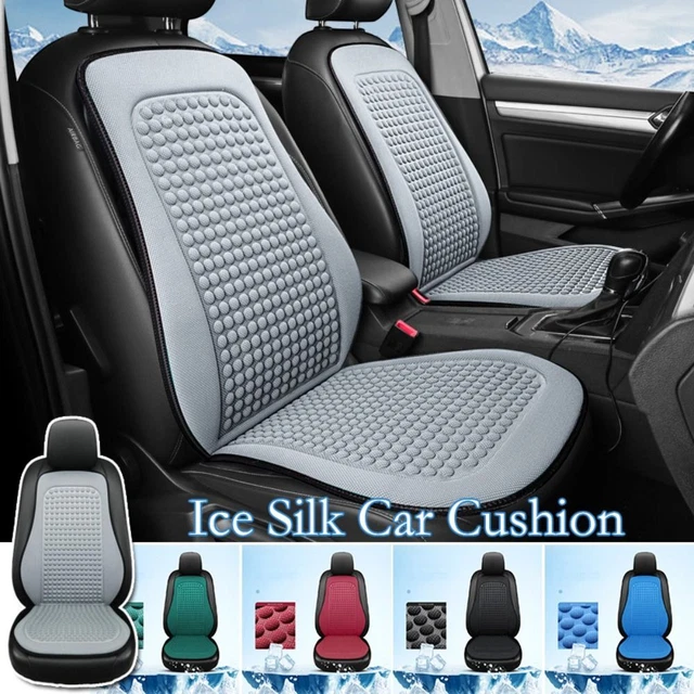 3D Massage Design Ice Silk Breathable Car Seat Cover Summer Cooling Mat