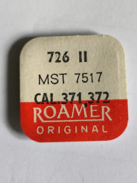 Roamer – Axe De Balancier Pièce 726/1 Pour Mouvement Cal.371/372 – Neuf Suisse