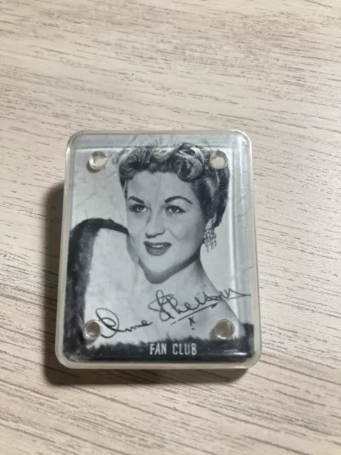 Anne Shelton International Fan Club Badge