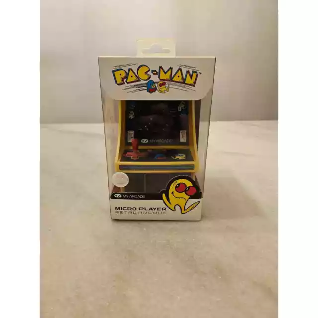 My Arcade Pac-Man 40th Anniversary 6.75 Inch Collectible Micro Player Video Game