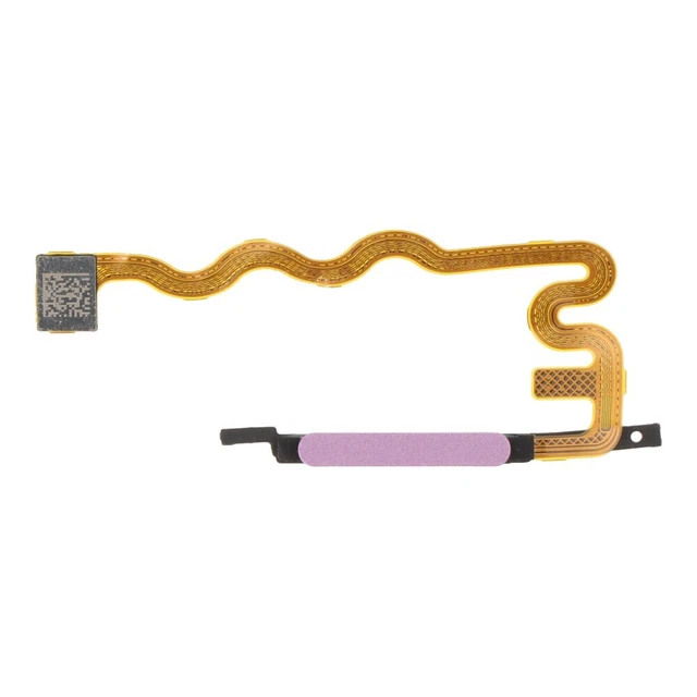 Flex Câble Bouton D'alimentation Et Empreinte Digitale Pour Motorola Moto G24 XT2423-1 - Noir, Neuf