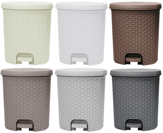 Poubelle Olaf Gris 100 litres pour maison, bureau & commerce