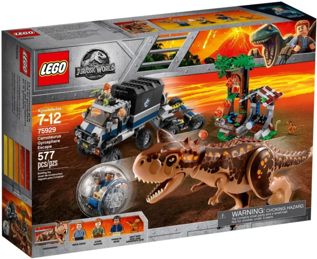LEGO 75929 - Carnotaurus Gyrosphere Escape / LIKE NEW / COMPLETE