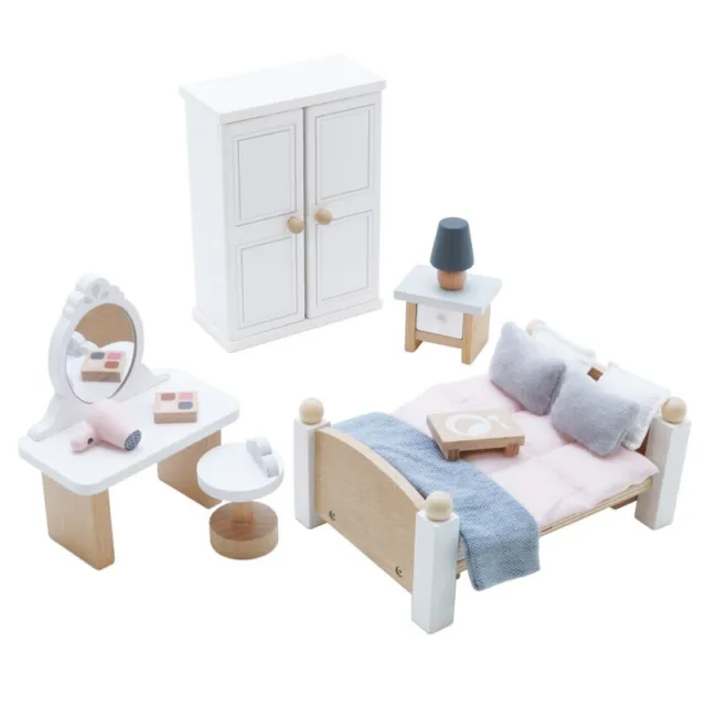 NEW Le Toy Van Daisylane Master Bedroom Doll Furniture Daisy Lane