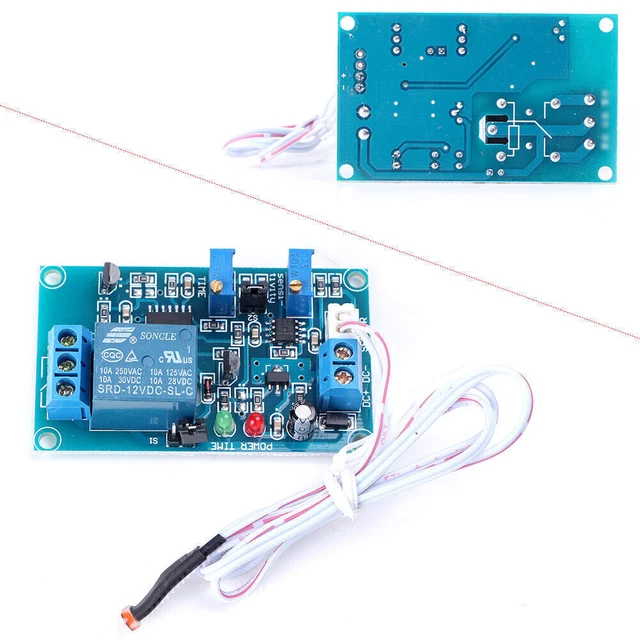 Modulo relè fotoresistenza 12V Sensore di luminosà della Modulo relè fotoresistenza 12V Sensore di luminosà della
