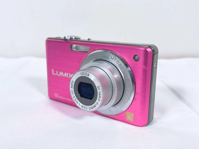 PANASONIC LUMIX DMC-FS7 Pink Compact Digital Camera Tested