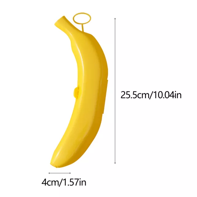 Portable Travel Guard Storage Container Reusable Cute Banana Box Protection Case