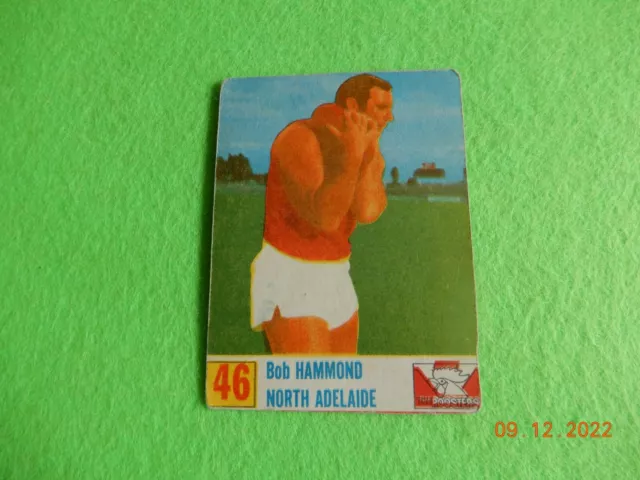 Bob Hammond- North Adelaide - 1971 Kelloggs SANFL Footy Festival - Card 46