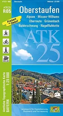 ATK25-R05 Oberstaufen (Amtliche Topographische Karte 1:2... | Buch | Zustand gut