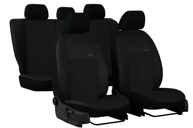 Tailored 3-Piece Rubber Car Mat Set For Toyota Corolla Estate 2019+ (Taxi Spec - Black)