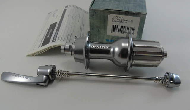 【ジャンク】DURA-ACE リヤハブ 32H 中古】初代デュラエース リアハブ32H 126mm クイックリリース付