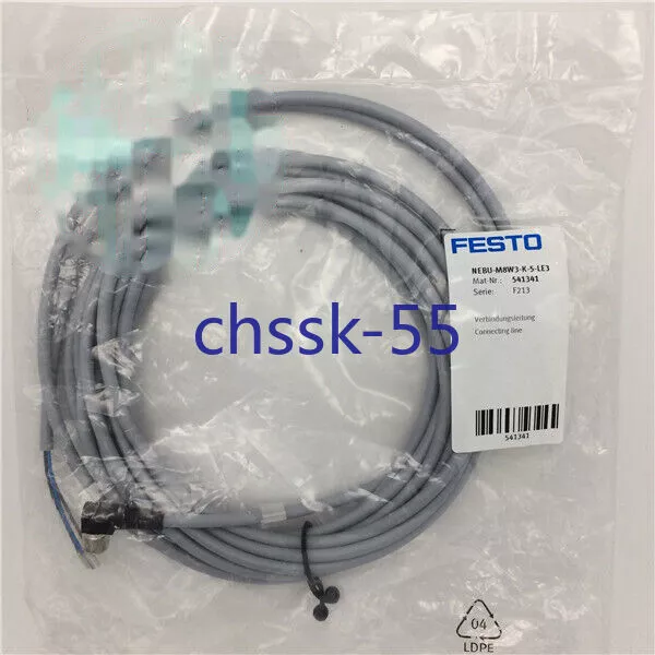 1pc new FESTO NEBU-M8W3-K-5-LE3 541341