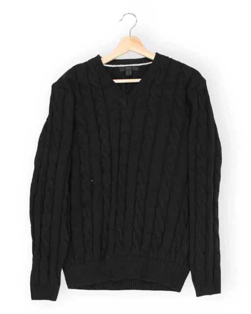 Maglione A Treccia In Lana Merino