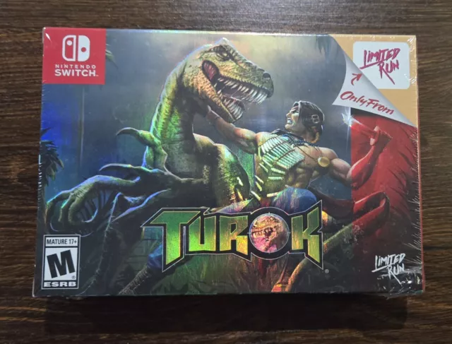 Turok - Classic Edition - (Nintendo Switch) Limited Run SEALED! New! Rare !