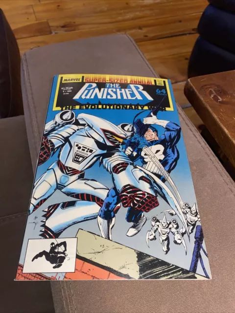 Marvel Comics The PUNISHER The Evolutionary War #1 Super Size Annual 1988