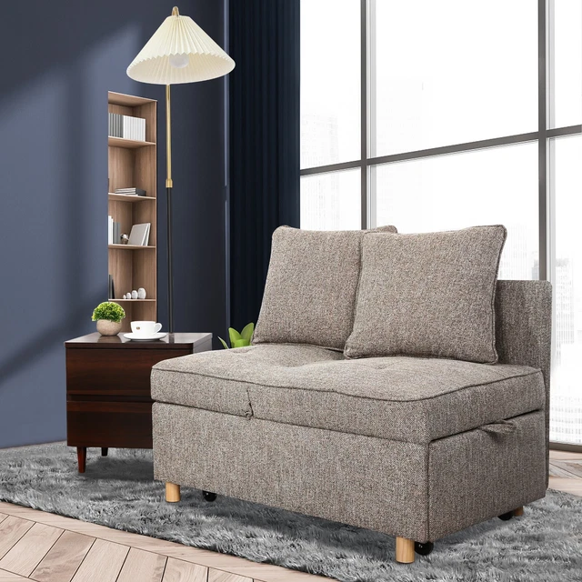 2 SITZER SCHLAFSOFA Sofabett Zweisitzer Sofa Couch Klappsofa Mit 2-sitzer-schlafsofa-sofabett-zweisitzer-sofa-couch-klappsofa-mit