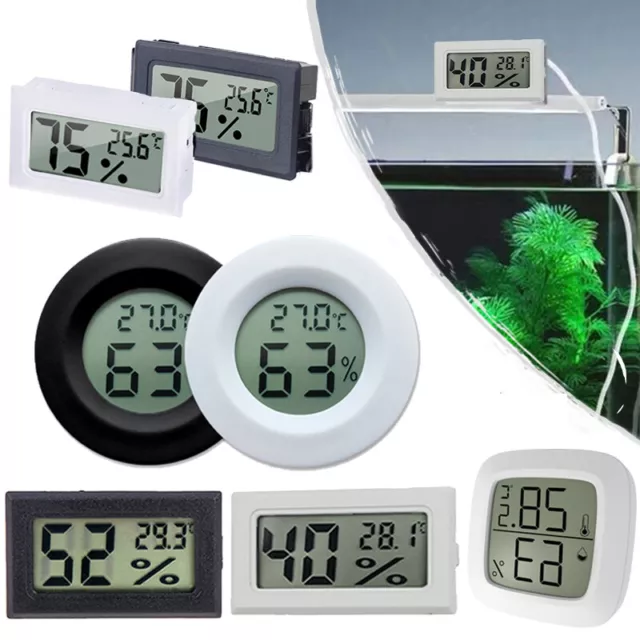 Digital LCD Thermometer Temperature Humidity Meter Gauge Sensor Hygrometer Indor