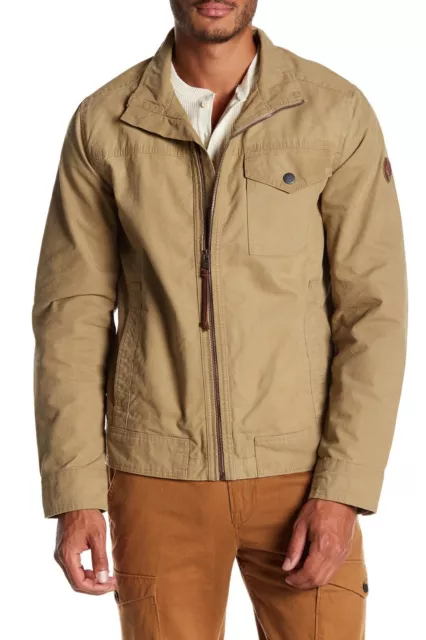NWT Timberland Men's Mount Davis Timeless Waxed Cotton Jacket A1LHA Khaki M L XL