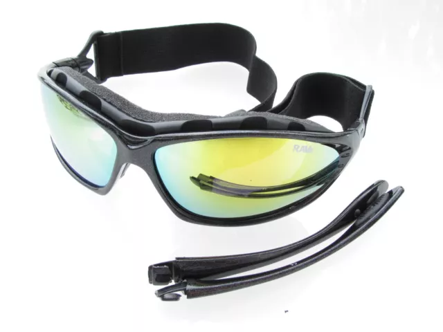 Ravs Lunettes de Sport Protection Kontrasvertärkt Anti-buée Plein Verres Mirroir