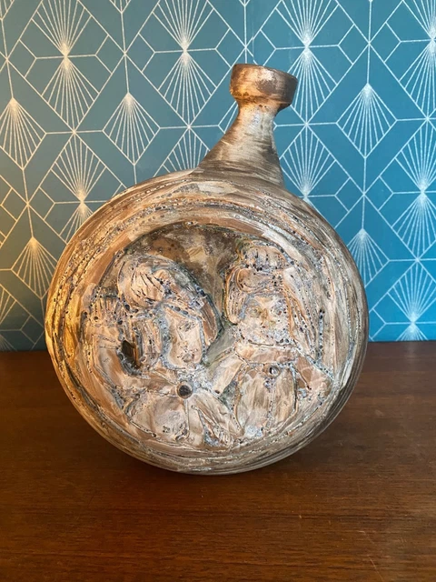 Paire De Bouteilles D'Eau Vintage Marinoni (Blanche Et
