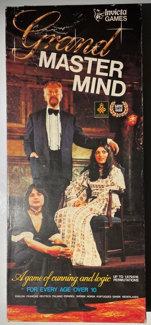 Jeu Vintage PRESS UPS Invicta 1974 - Ancêtre Du Mastermind - Complet Avec Règle - Occasion Bon état
