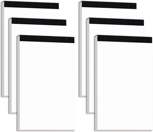 50 SHEETS BLANK Notepads 3X5 Inch for Students and Teacher Small