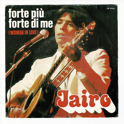 Jairo Vinile 45 Giri 7 " Sp Forte Piu Di Me - A Change Un Giorno -grillo 8740