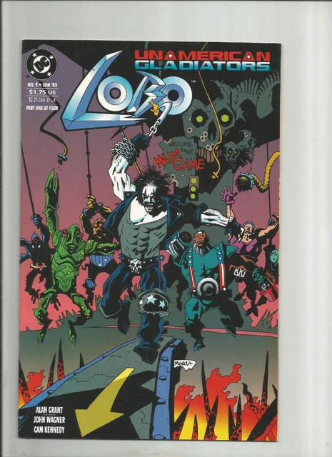 Lobo Unamerican Gladiators #1 By Grant Wagner Mike Mignola Cover NICE