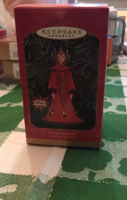 Hallmark Keepsake Ornament - Star Wars Queen Amidala 1999 (QXI4187), Mint NEW