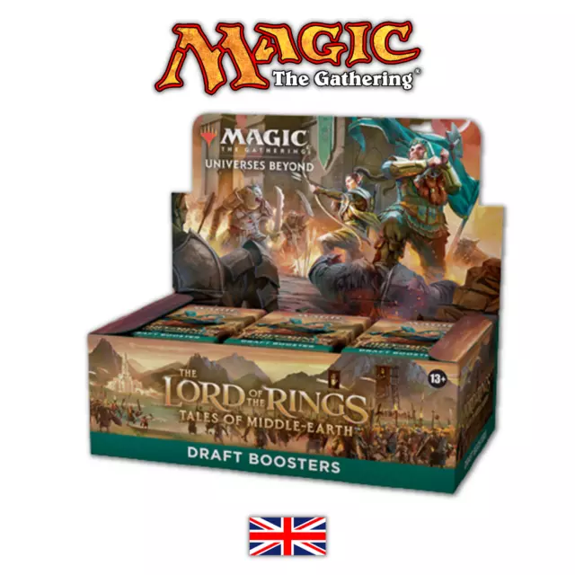 MTG The Lord of the Rings: Tales of Middle Earth Draft Booster Display ENGLISH