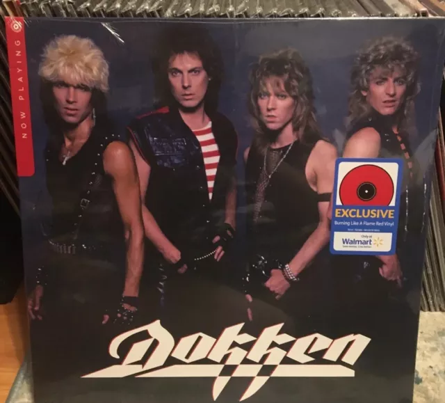 Dokken - Now Playing 2023 RED VINYL 80’s Hair Metal Hard Rock AOR Glam Metal