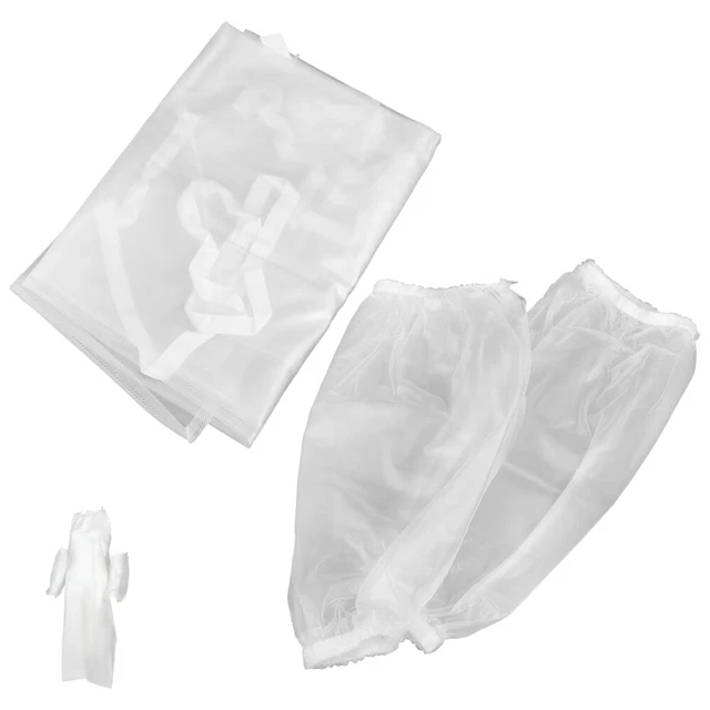 Delantal transparente impermeable de PVC delantal de tablero de trabajo delantal de jardín limpio