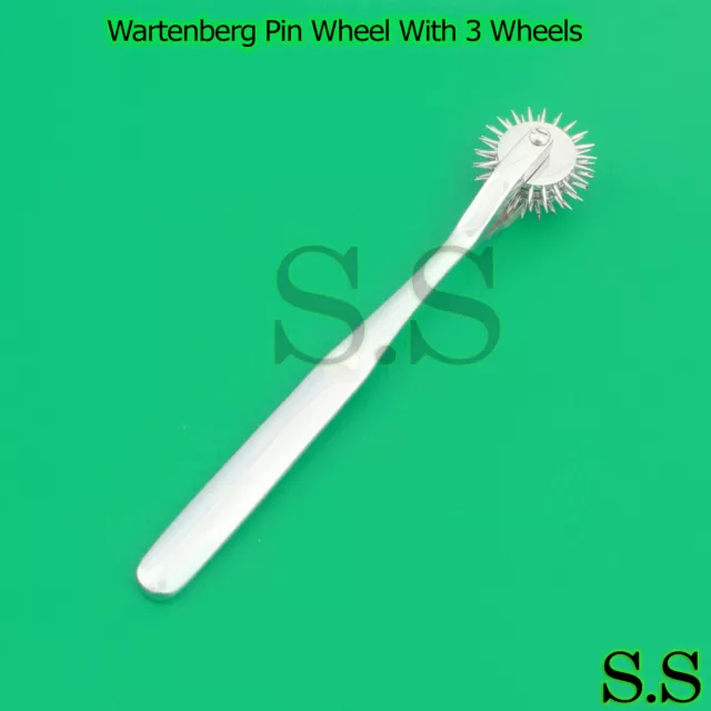 WARTENBERG Medical Diagnostic PINWHEEL 3 ROWS Neurological Sensory Testing